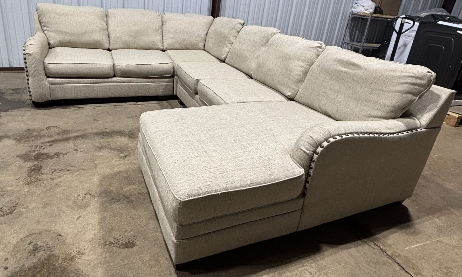 Ashley Furniture Luxora 4-Piece Sectional Couch with Chaise Delivery Available