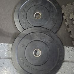Cap Bumper Plates 10lbs Olympic Size Bumper Plates Deadlift Weight Plates Weightlift 10 Pounds 2 Inch Hole 