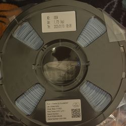 3d Printer Filament Silver Blue