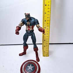 2007 Marvel Diamond Select Zombie Captain America Action Figure