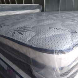 Eking Or Caliking Only Mattress 14" Inch Pillow Top And Orthopedic Brand New 