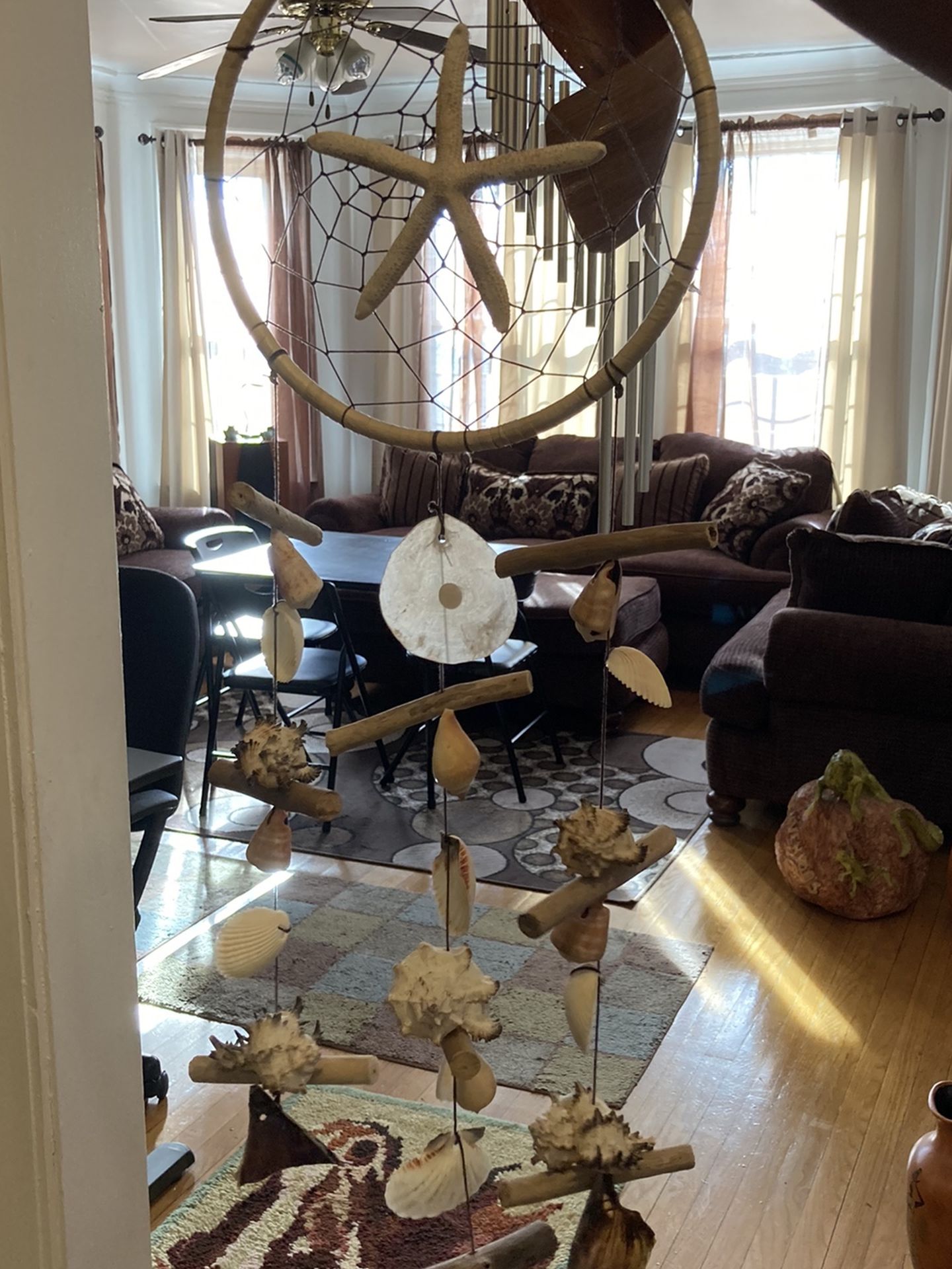 Wind chime seashell
