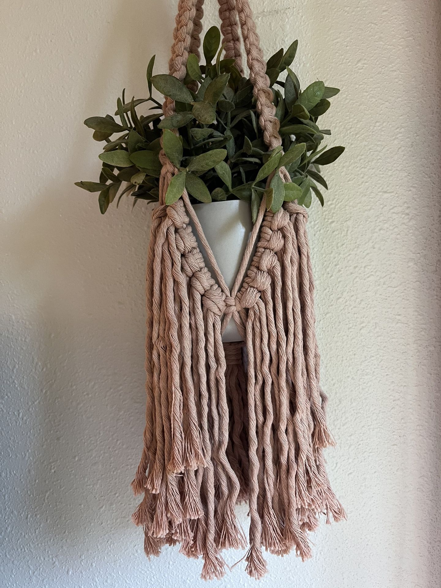 Hanging Macrame Plant Holder