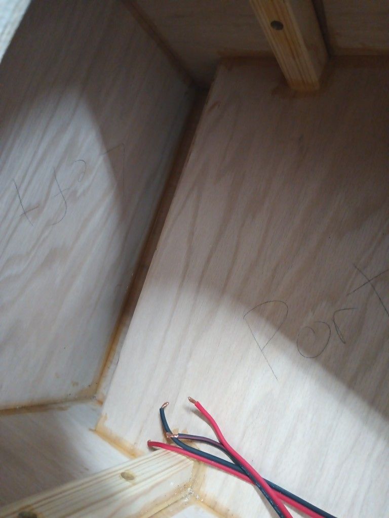 15in Custom Hardwood Slot Port 3 Cubic Foot Subwoofer Box. 12 Gauge