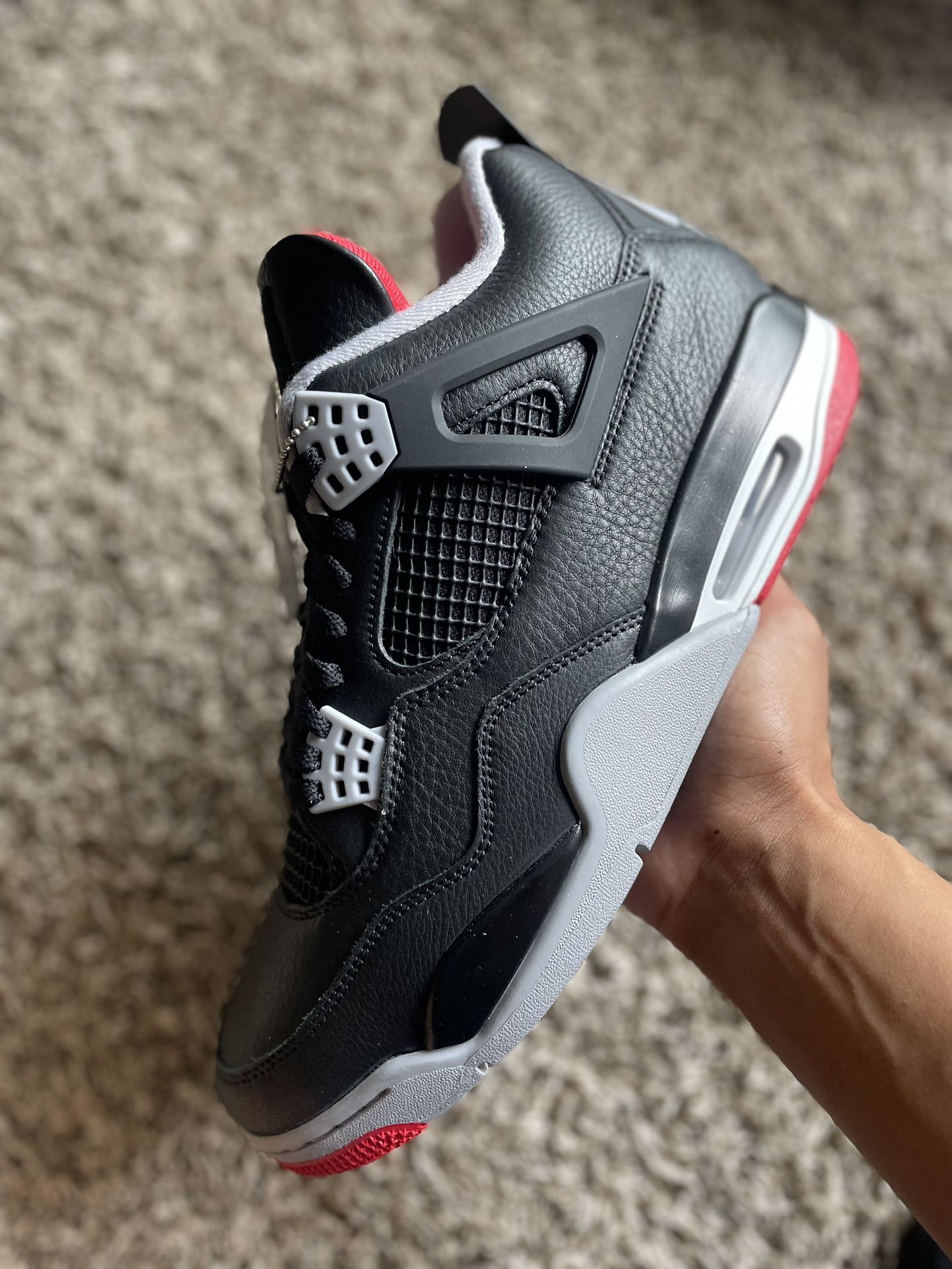 Air Jordan 4 Bred Reimagined Size 12