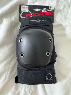 Pro-Tec Street Elbow Pads S Black Skate BMX Rollerblade Protective 25-50 kg NWT