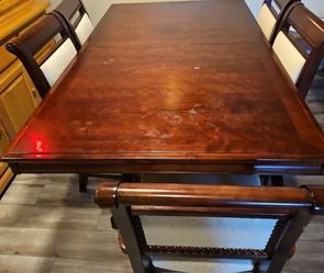Both together for free with table and chairs.
