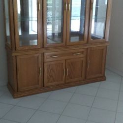 Solid wood cabinet