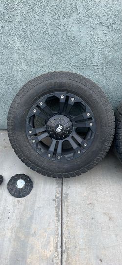 Xd series rims and tires