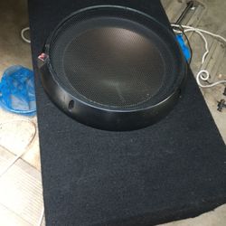 12 Inches  Rockford Power T1   In Custom Box 