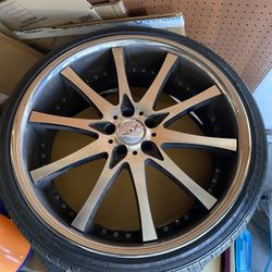 Rims And Tires - Set Of 4