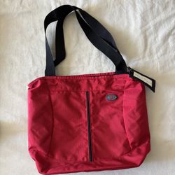 Victorinox Swiss Army Red Canvas Tote Bag
