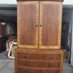 Solid Wood Armoire dresser/ TV stand