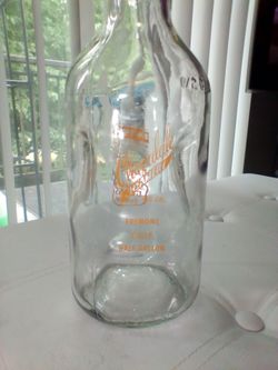 Milk bottle Cloverdale Creamery Fremont Calif