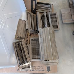 Floor vents (19 Total)