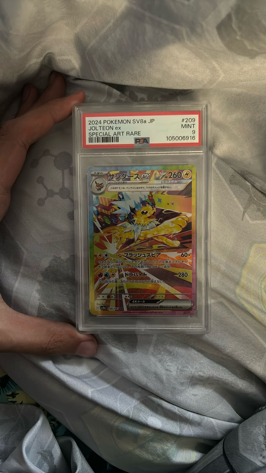 Jolteon Ex PSA 9 Jap