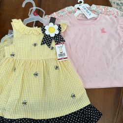 Brand new girls 18 months outfits one two-piece outfit two shirts comes from a smoke free home. Feel free to combine listings to save on shipping.