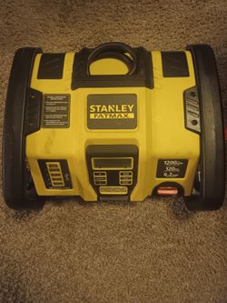 Stanley FatMax 1200A Jump Starter with Air Compressor