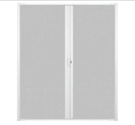 LuminAire Double Retractable Screen Door