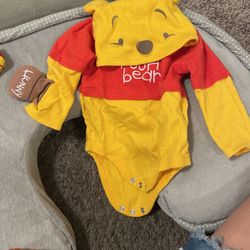 Pooh Bear Baby Onesie