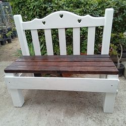 Custom Bench For The Patio Or Porch Or Foyer Or Garden Been Watersealed For Out Side