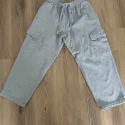 Medium Gray Pro Club Cargo Sweats