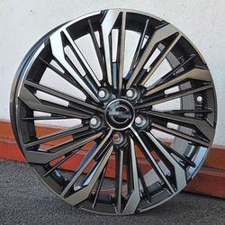 🔥 17X7.5 WEOE-334 GUNMETAL / MACHINE FACE WEOE-334 WEOE-334 ONLY 20 IN STOCK Wheels 🔥