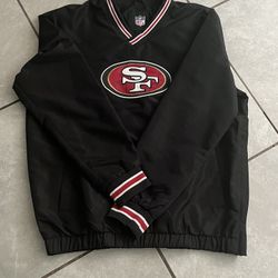 49er windbreaker crewneck