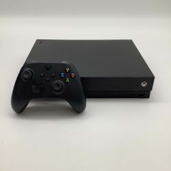 Microsoft Xbox One X 1TB Console - Black W/Controller