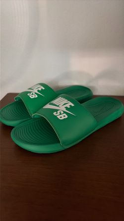 Nike sb sandals(Green)Size 10