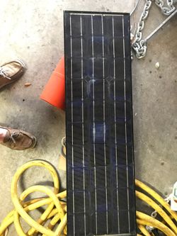 12 volt solar panel