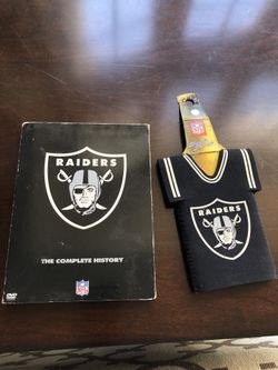 Raiders The Complete History 2004 and Bottle Jersey