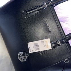 Michael Kors Black Voyager Tote Bag