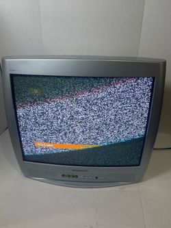 Magnavox 20" Screen 20MS2331/17 Stereo Curved 2004 CRT Tube TV Retro Gaming