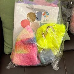 Gift bag purse and candle