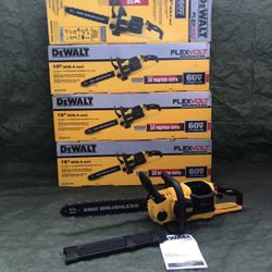 Dewalt 16” Chainsaw Brushless Flex Volt 60v (Tool Only)