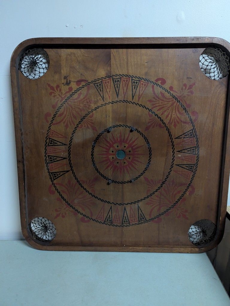 Vintage Carrom Game Board