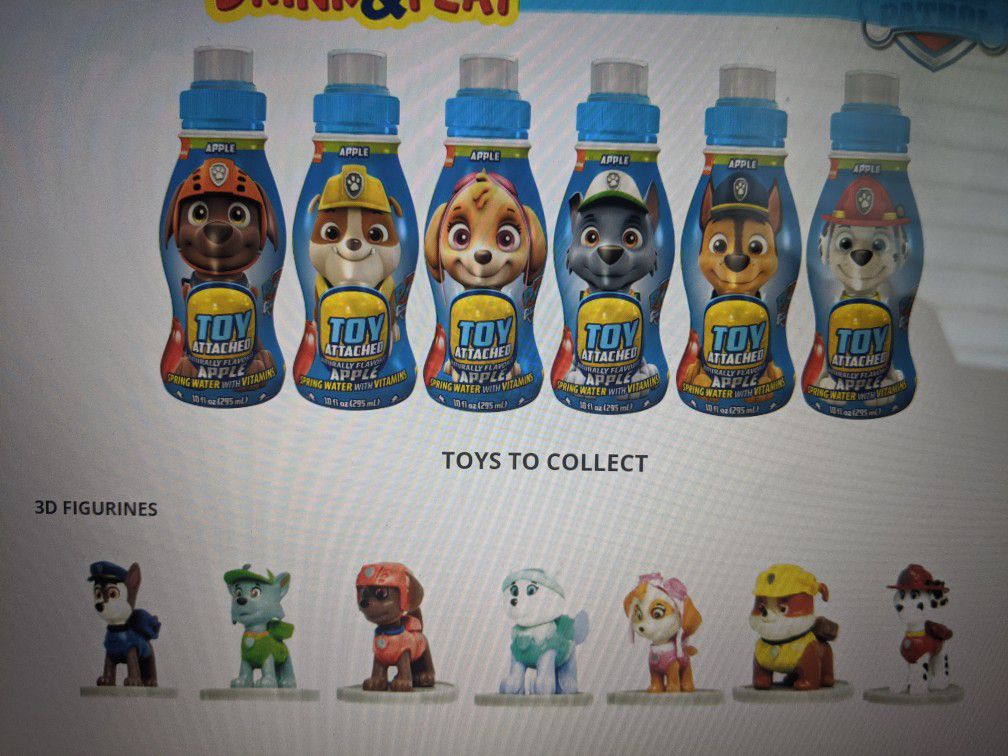 Water drinks for kids, sold my case only , toy attached to each bottles. Disney cartoons ask me for wholesale prices