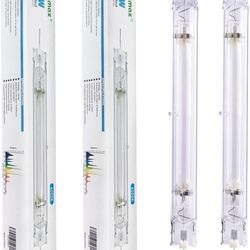 Double Ended Metal Halide 1000Watt MH Grow Light Lamp Bulb,CCT 6000K,95,000Lumens,Enhanced Blue and Violet Spectrums HID Grow Bulb,for Horticulture In