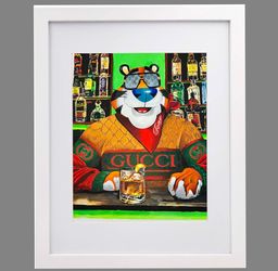 Pop art acrylic On Canvas