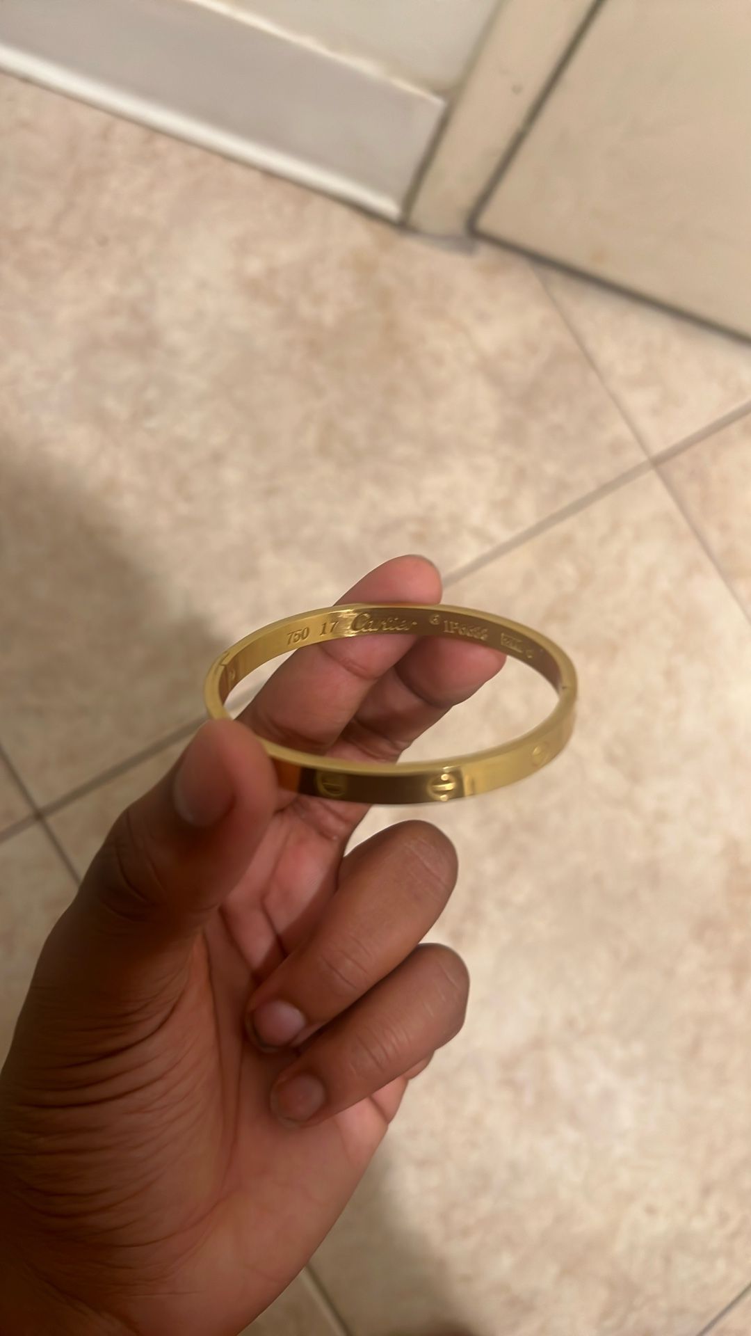 Cartier bracelet
