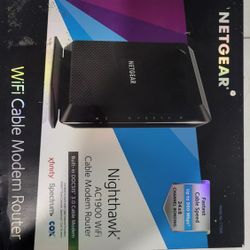 Nighthawk Ac1900 WiFi Modem Router 