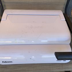 Fellows pulsar 300 manual binding machine