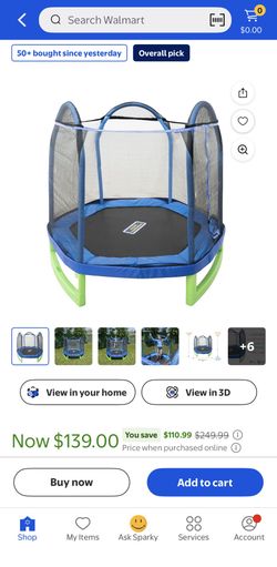 Kids 7ft. Trampoline