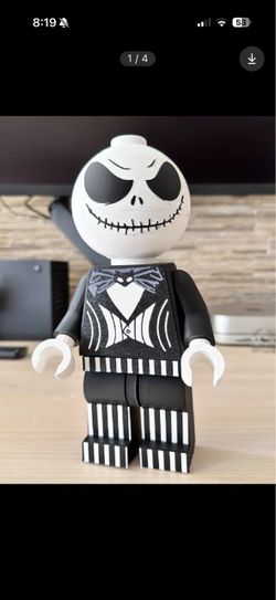 Jack Skellington Large LEGO-Style Figure