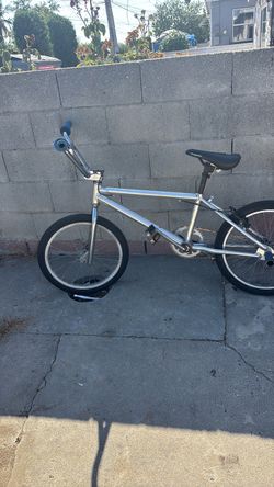 BMX chromed out fashion bike