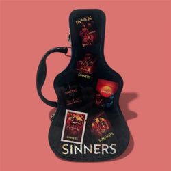 Sinners Guitar Case Popcorn Bucket AMC Theaters Exclusive