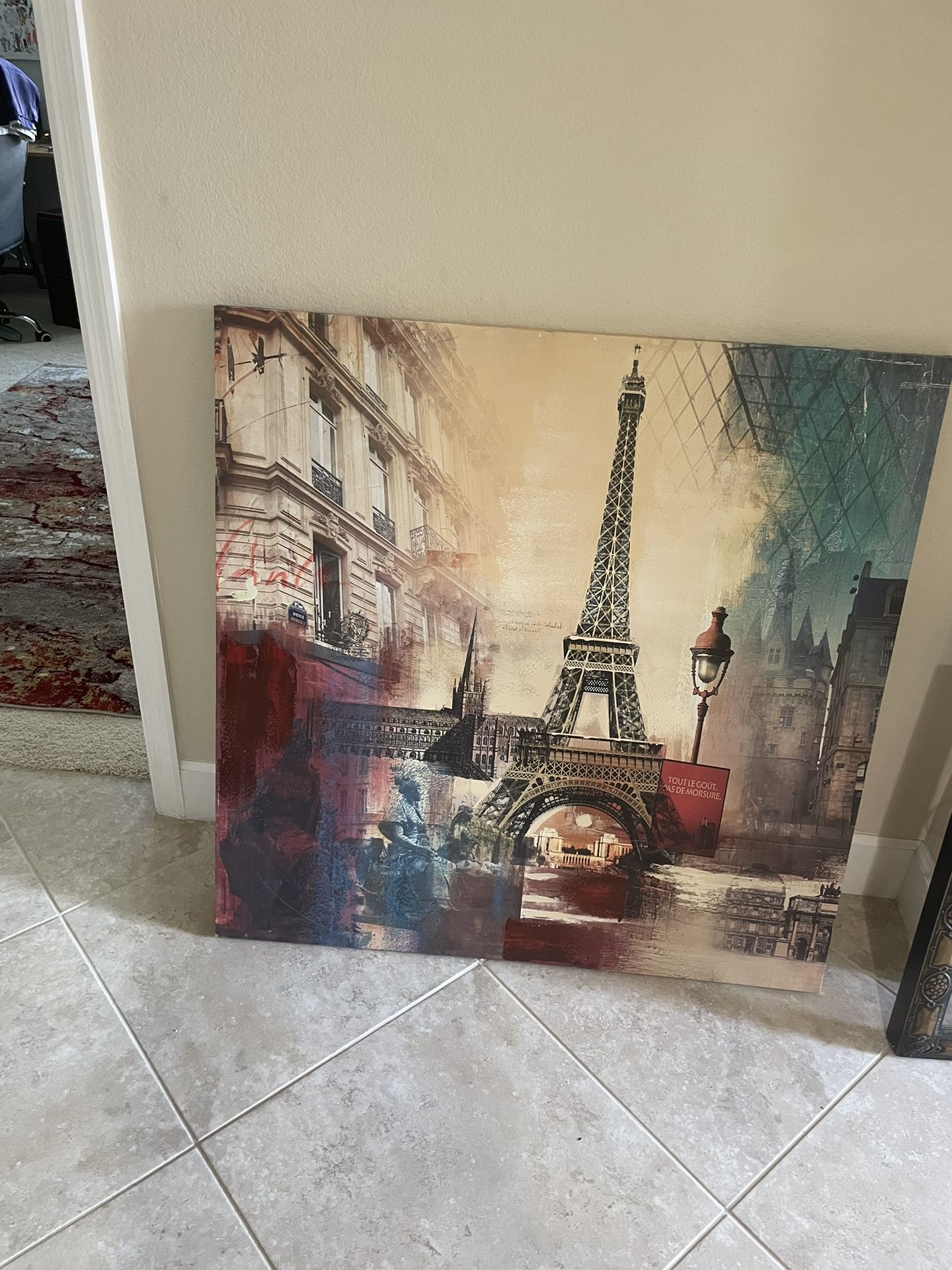 Pictures And Clock For Sale
