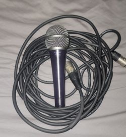 Cobalt Microphone And Cable