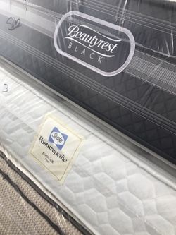 Premium Beautyrest mattress and box spring